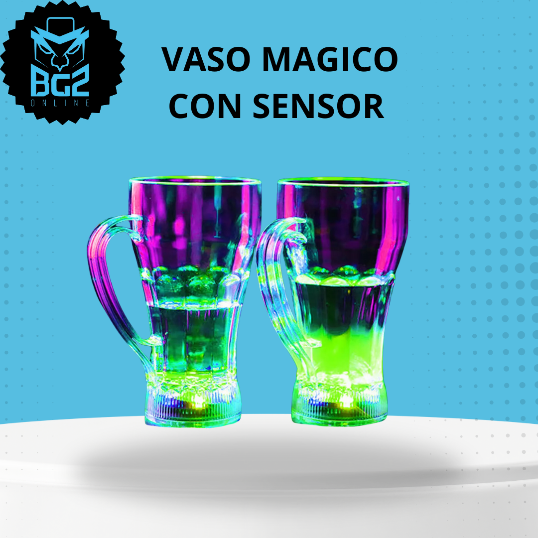 VASO MAGICO CON SENSOR
